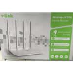 V-LINK ROUTER 300MBPS WITH 4 ANTENNAS |EWR-F306