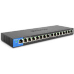 LINKSYS SWITCH LGS116-UK 16 PORT GIGABIT UNMANAGED