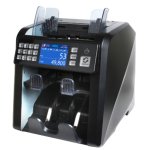 S-TEK MONEY COUNTER AL-950 - 2 TRAY - BANKNOTE DETECTOR.
