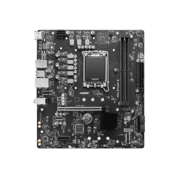 MSI MOTHERBOARD PRO B760M-B - DDR5 - Image 2