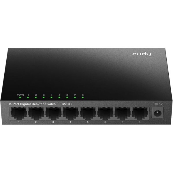 CUDY SWITCH GS108 8 PORT GIGABIT