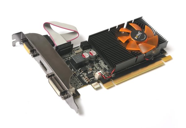 ZOTAC GPU GT710-2GB GDDR3, FAN, HDMI, DVI DUAL LINK, VGA, 3X DISPLAY, 64BIT - Image 2