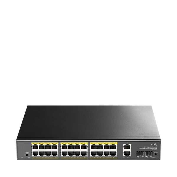 CUDY SWITCH GS1026PS2 24 PORT GIGABIT POE, RACKMOUNT 280W - Image 2