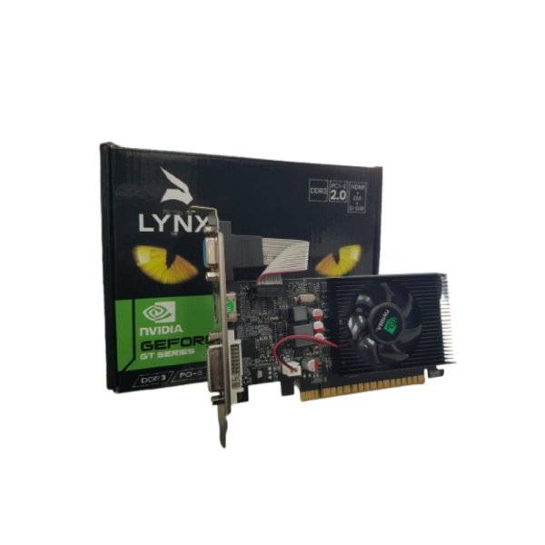 LYNX GPU GT610-2GB GEFORCE DDR3, PCI-E HDMI ,DVI ,D-SUB.