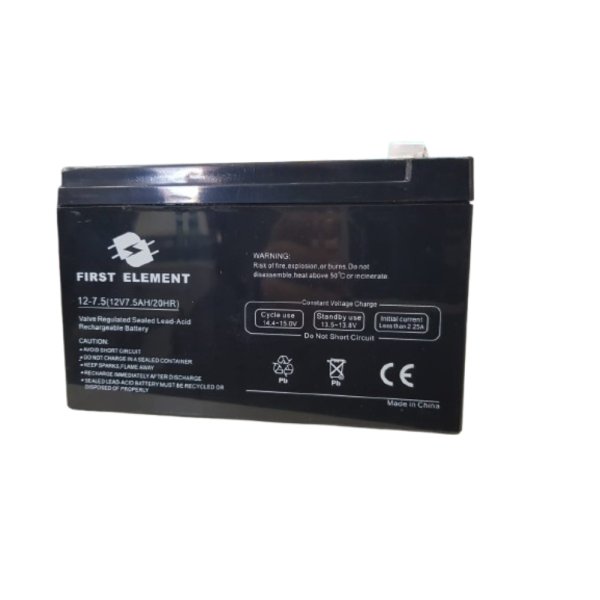 FIRST ELEMENT BATTERY 12V/7A 2090 GRAM, CHINA, DECEMBER 2024. - Image 2