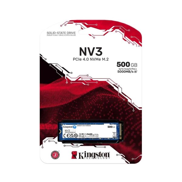 KINGSTON NVME DRIVE 500GB.