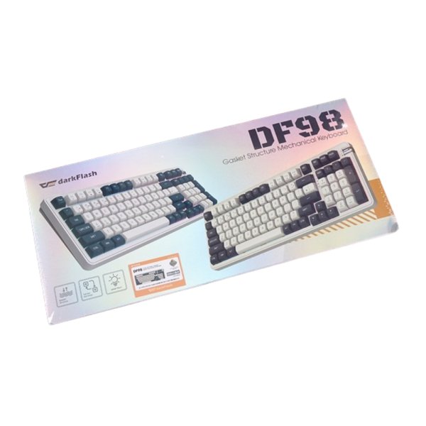 DARKFLASH KEYBOARD WIRELESS MECHANICAL DF98, RGB.