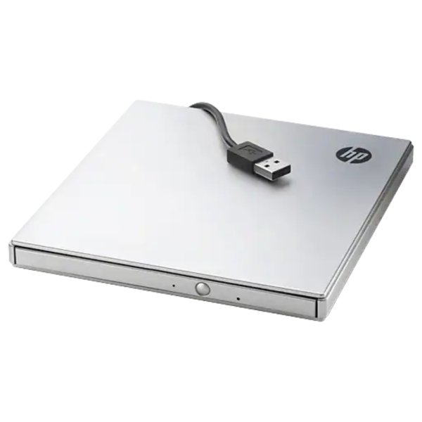 HP DVD-WRITER USB EXTERNAL, ULTRA-SLIM / SILVER (DVD600S-H01) - Image 2