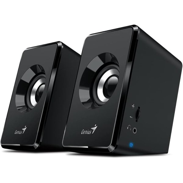 GENIUS SPEAKERS SP-U125, USB W/JACK, BLACK, 3W . - Image 2