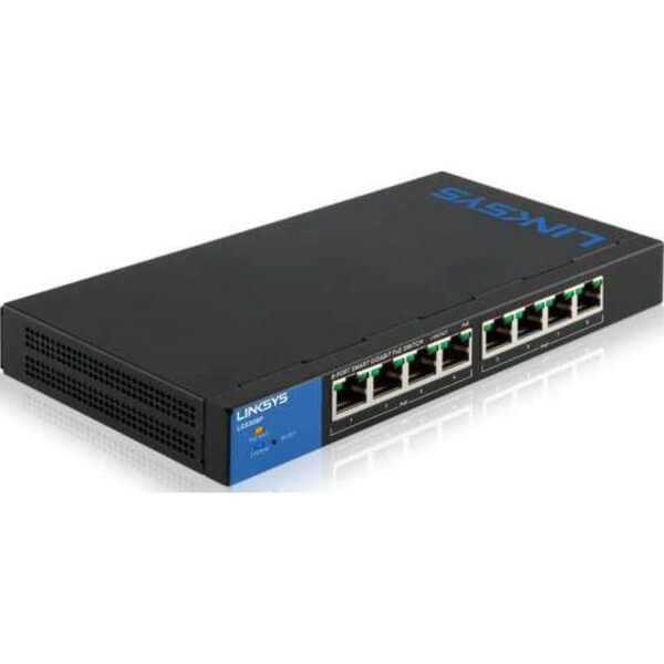 LINKSYS SWITCH LGS108 - 8 PORT GIGABIT - Image 2