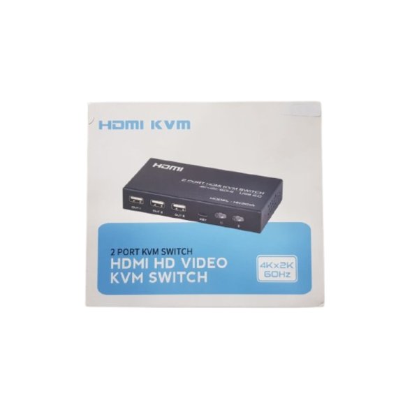 IWAYS KVM SWITCH 2 PORT HDMI - MT-201HL .