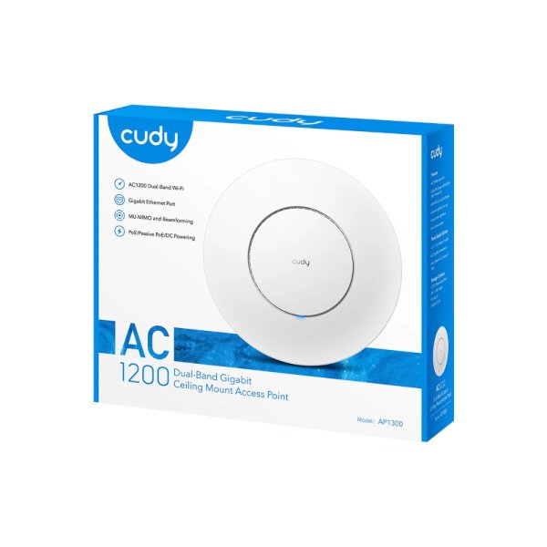 CUDY ACCESS POINT AC1200 (AP1300) .