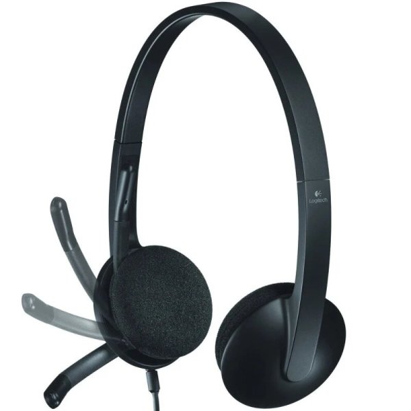 LOGITECH HEADSET H340 W/MICROPHONE NOISE CANCELING, USB  . - Image 2