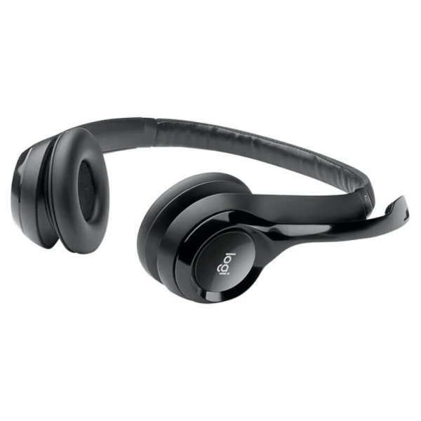 LOGITECH HEADSET H390 W/MICROPHONE NOISE CANCELING, VOLUME CONTROLLER, USB . - Image 2