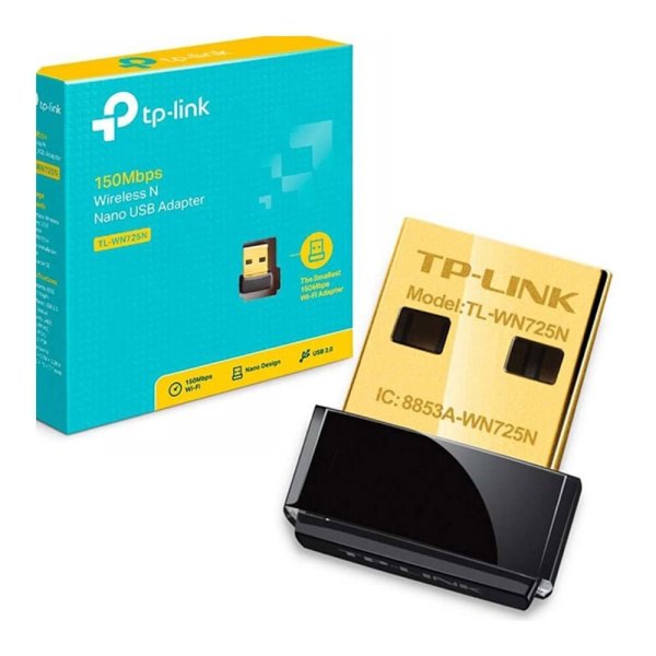 TP-LINK USB WIFI TL-WN725N 150MBPS NANO SIZE .