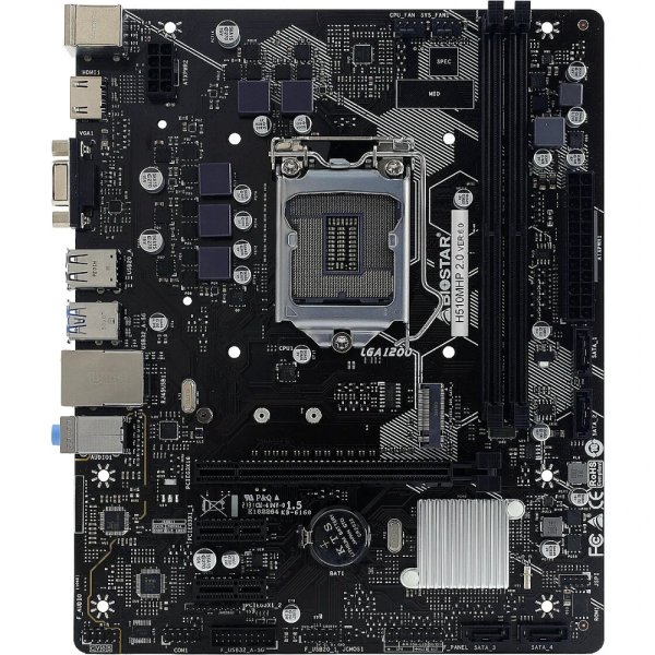 BIOSTAR MOTHERBOARD H510MHP 2.0  LGA 1200. - Image 2