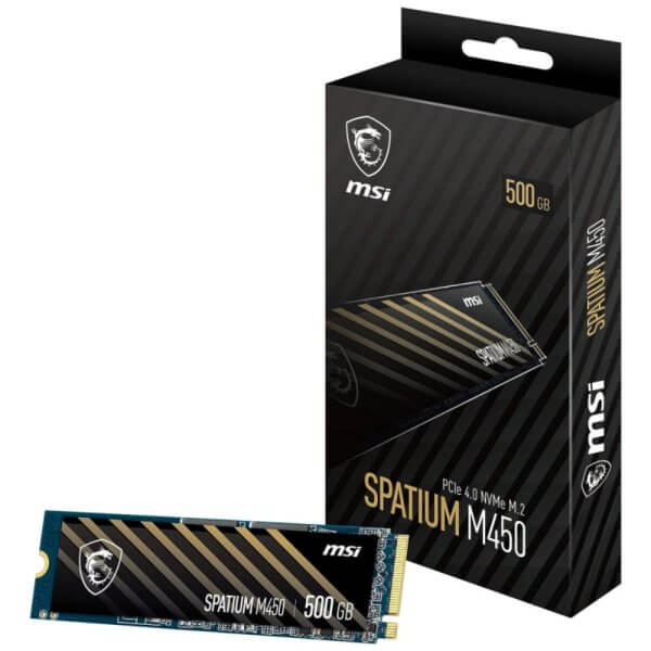 MSI NVME DRIVE 500GB SPATIUM M450 GEN4
