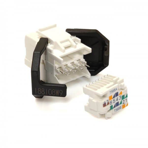 CORNING (3M) JACK SOCKET KEYSTONE CAT6 RJ45 . - Image 2