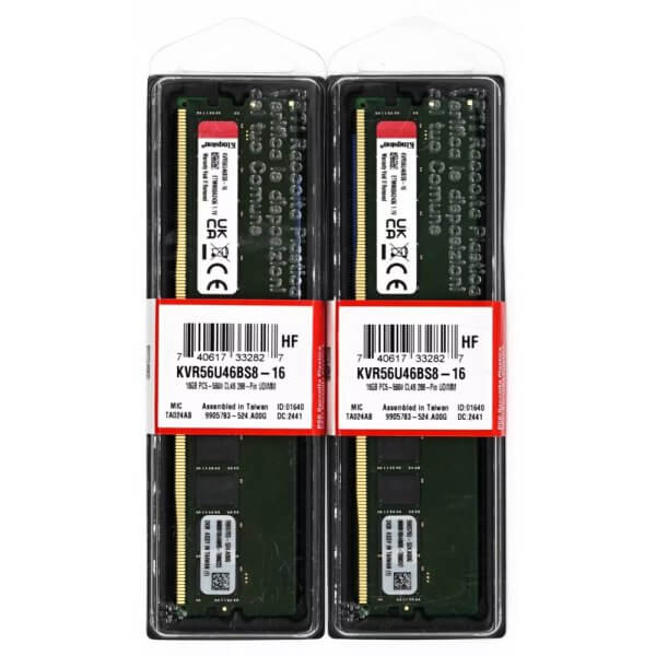 KINGSTON DRAM DDR5 DESKTOP 16GB-5600MHZ