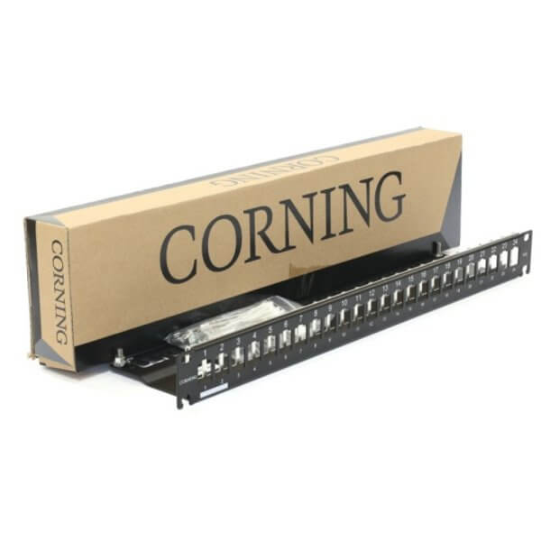 CORNING (3M) PATCH PANEL CAT6-CAT5 24 PORT