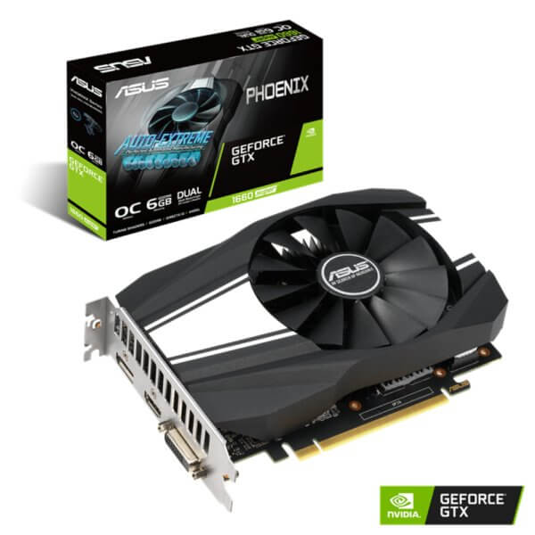 ASUS GPU GTX1660-6GB GDDR6 SUPER PHOENIX