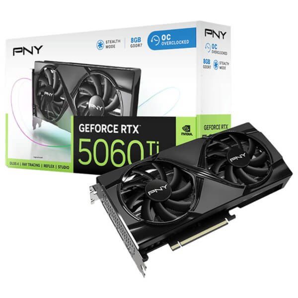 PNY GPU RTX5060TI 8GB VENTUS OC GDDR7