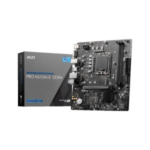 MSI MOTHERBOARD PRO H610M-E GIGA LAN 7.1 HD AUDIO