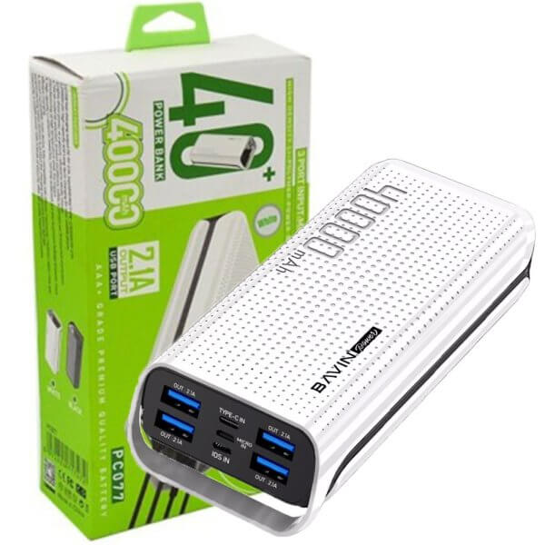 BAVIN POWER BANK PC077, 40000 MAH
