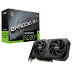 MSI GPU RTX5060TI 8GB SHADOW 2X OC PLUS GDDR7