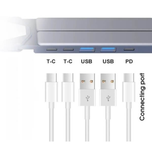GEATIX STAND FOR LAPTOP FLODING DOCKING STATION - Image 2