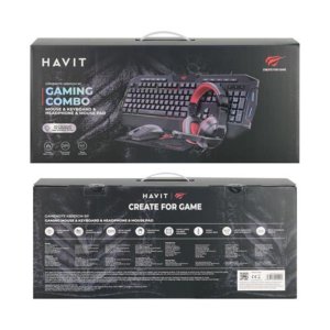 HAVIT COMBO GAMING WIRED 4 IN 1 COMBO