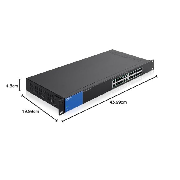 LINKSYS SWITCH LGS124P-EU 24 PORT GIGABIT - Image 2