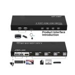 IWAYS KVM SWITCH 4 PORT HDMI