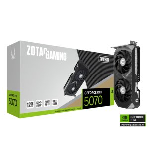 ZOTAC GPU RTX5070 TWIN EDGE 12GB GAMING GDDR7