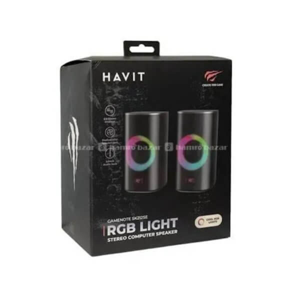 HAVIT SPEAKERS SK212SE, RGB LIGHT