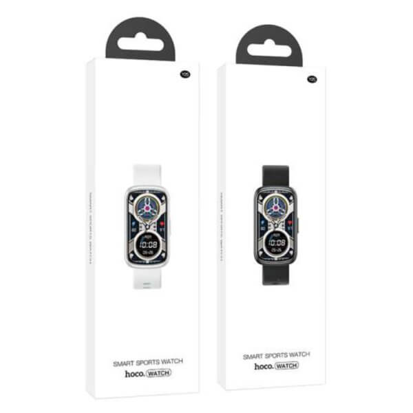 HOCO SMART WATCH SPORTS BLACK Y25 .