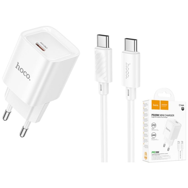 HOCO CHARGER PHONE C146A USB-C - Image 2