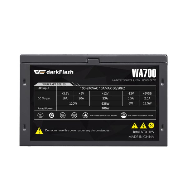 DARKFLASH POWER SUPPLY 700W WARCRAFT SERIES - Image 2