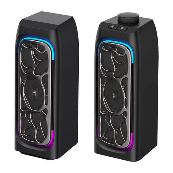 HAVIT SPEAKERS SK215 RGB LIGHT - STEREO AUDIO - Image 2