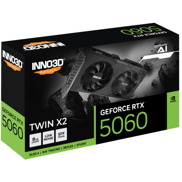 INNO3D GPU RTX5060 GDDR7 TWINX2 OC
