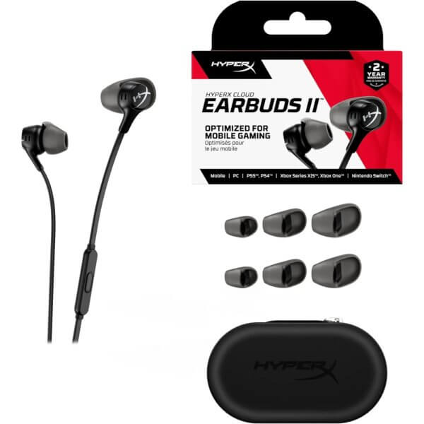 KINGSTON HYPERX EARBUDS II MIC W/CONTROL - Image 2