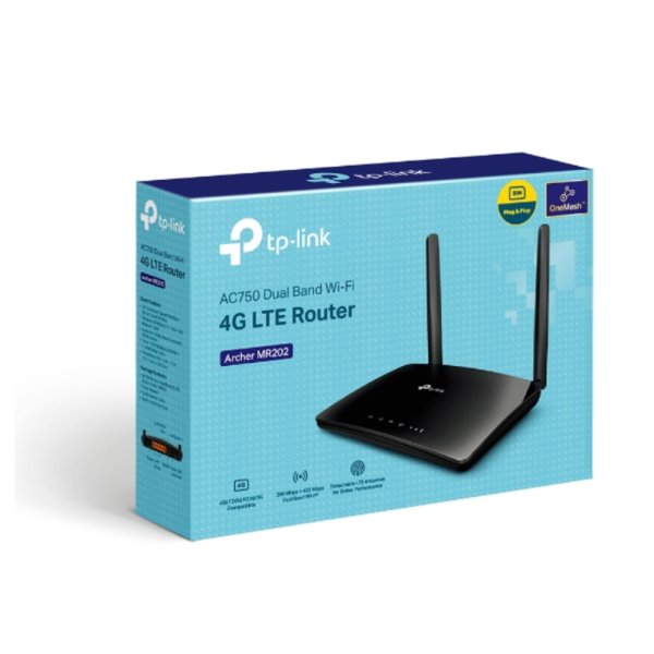 TP-LINK ROUTER ARCHER MR202 AC750 - 2 ANT ONEMESH