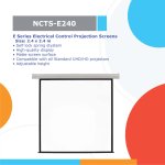 NCTS WALL SCREEN ELECTRIC 240X240