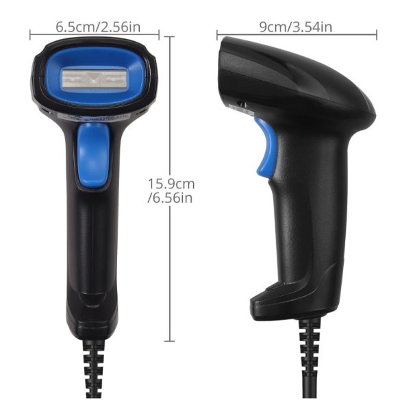 AOQI SCANNER A92, IMAGE, 1D/2D, USB - Image 2