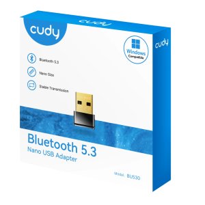 CUDY USB BLUETOOTH 5.3 DONGLE BU530 NANO SIZE