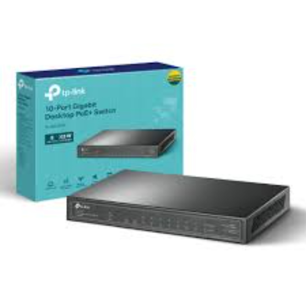 TP-LINK SWITCH TL-SG1210P 10 PORT GIGABIT