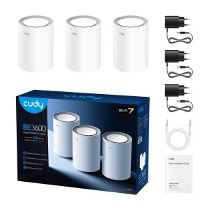 CUDY ROUTER BE3600 WIFI 7 MESH-SYSTEM 3 PACK