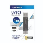 RIDATA SSD DRIVE EXTERNAL 1TB UV903