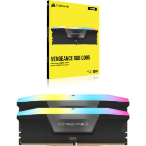 CORSAIR DRAM DDR5 DESKTOP 32GB-5200MHZ VENGEANCE ((RGB-WHITE))