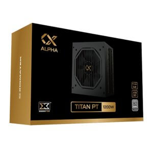 XIGMATEK POWER SUPPLY ALPHA TITAN PT 1200WATT 80+ PLATINUM